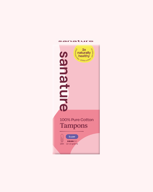 Tampons Super – 100% Puur Katoen
