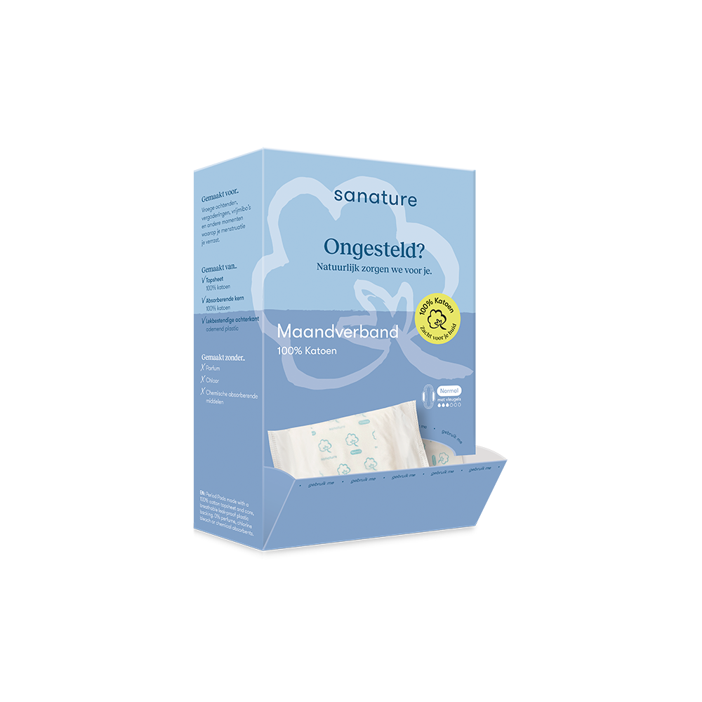 Maandverband-dispenser
