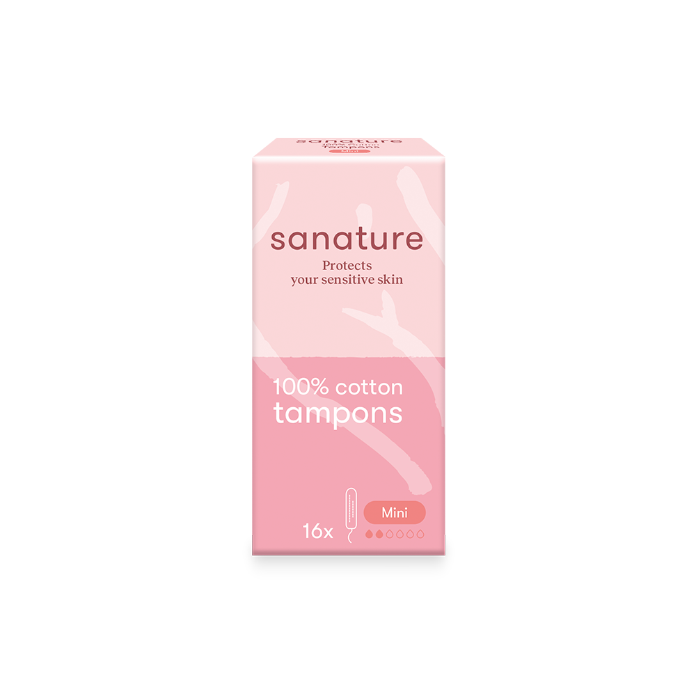 100% Katoenen Tampons Mini