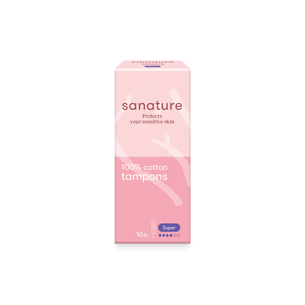 100% Katoenen Tampons Super